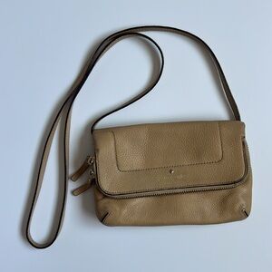 KATE SPADE Mariana Mansfield tan leather crossbody bag